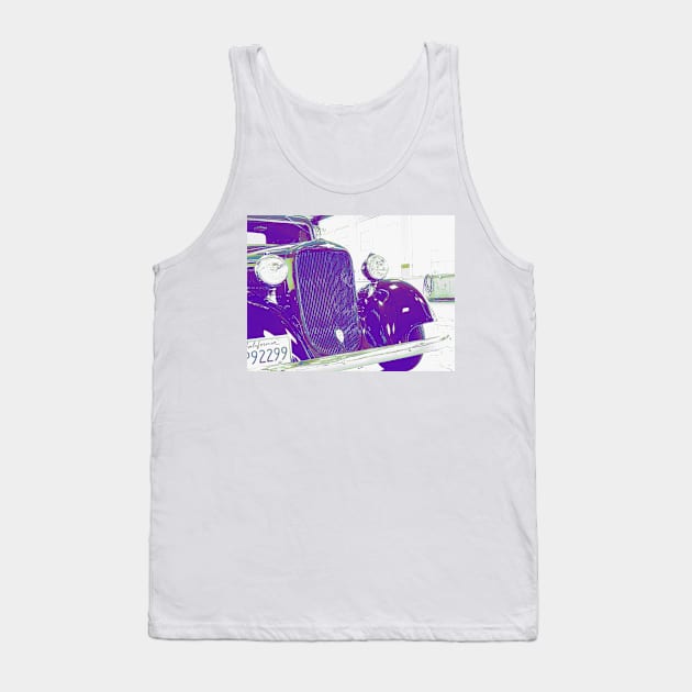 Retro Truck Tank Top by LUDENclassics